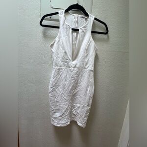 Women’s Foreign Exchange Ivory BodyCon Dress Size Small